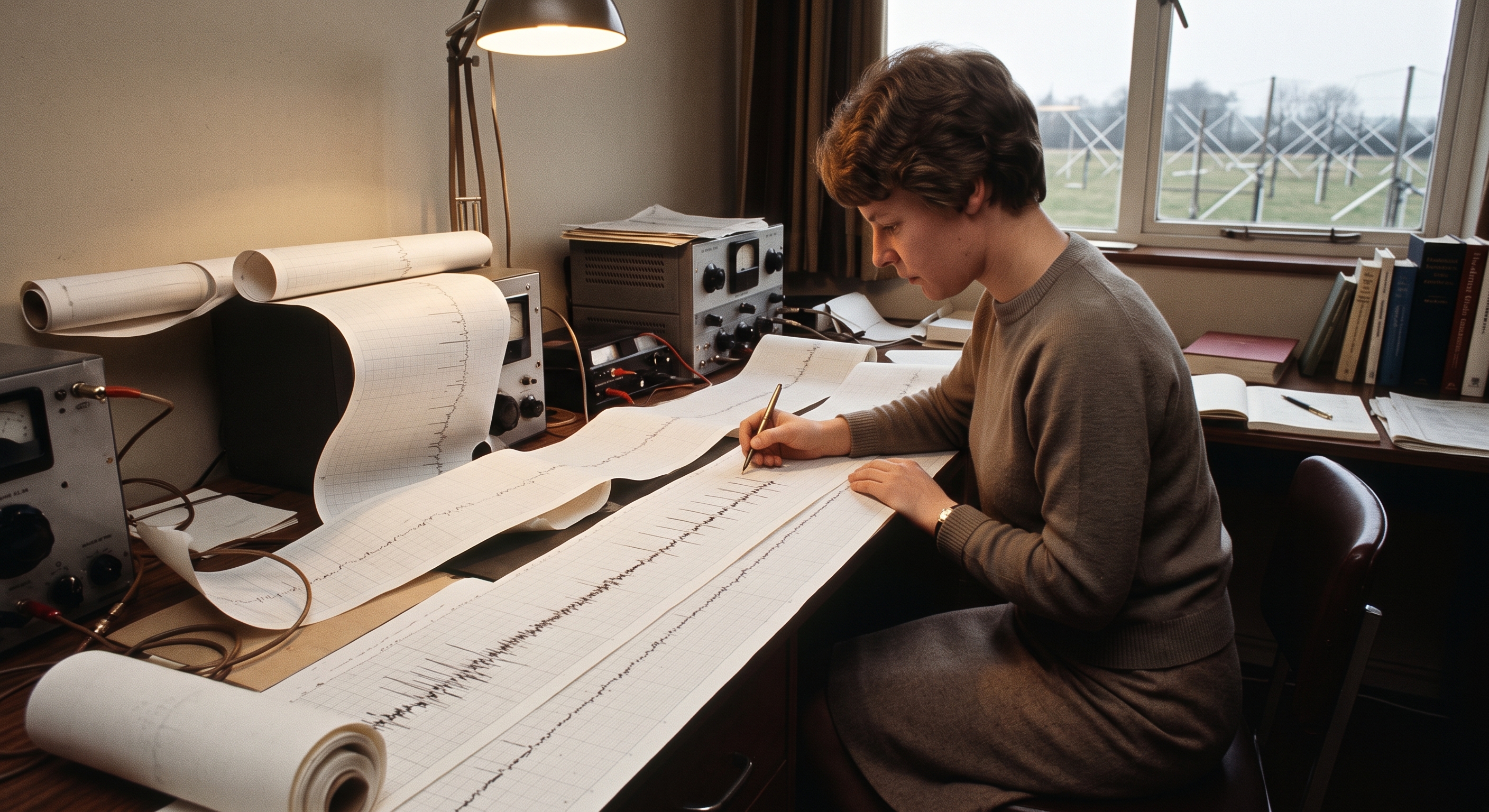 Jocelyn Bell ve Kâğıt Kayıtlar